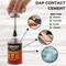 Air Dry Clay Foam (Black 300g) and EVA Foam (35cm x 150cm x 5mm Foam Roll) and DAP Weldwood Contact Cement (3oz) - Cosplay Foam and Clay Kit with Contact Cement Adhesive for DIY, Sculpting